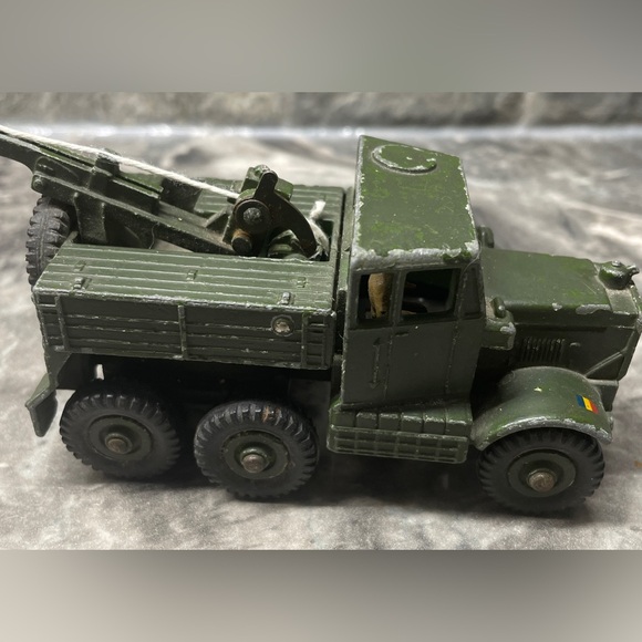 Dinky Supertoys Meccano Recovery Tractor Tow #661 Green Made In England - Picture 5 of 12